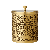 Enume Cotton Jar Antique Brass